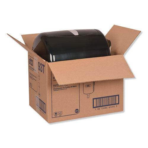 Image of Tork® 93T Centerfeed Hand Towel Dispenser, 10.13 X 10 X 12.75, Smoke