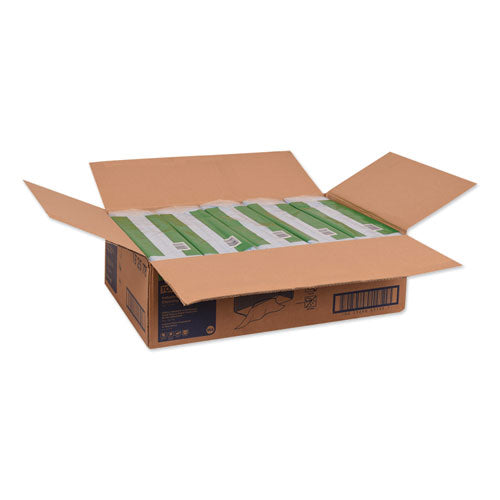 Image of Tork® 192578 Low-Lint Cleaning Cloth, 1-Ply, 15.4 x 12.8, Unscented, Blue, 80/Bag, 5 Bags/Carton