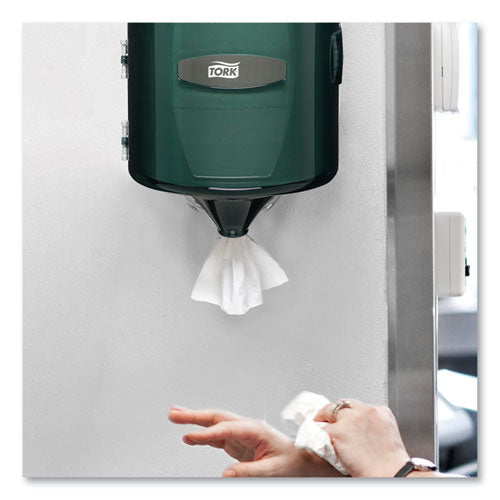 Image of Tork® RC530 Centerfeed Hand Towel, 2-Ply, 7.6 X 11.75, White, 530/roll, 6 Roll/carton