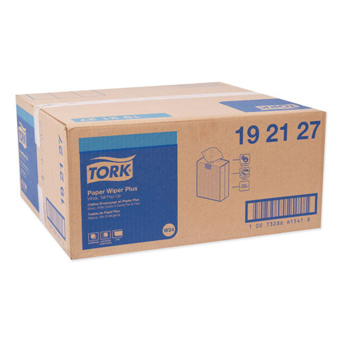 Image of Tork® 192127 Multipurpose Paper Wiper, 9.25 X 16.25, White, 100/box, 8 Boxes/carton