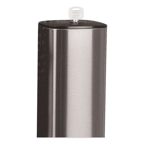 Image of Tork® 466100 Image Design Foam Skincare Automatic Dispenser With Intuition Sensor, 1 L, 4.5 X 5.12 X 10.62, Stainless Steel