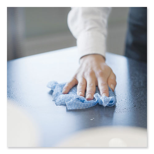 Image of TorkÂ® Foodservice Cloth, 13 x 21, Blue, 240/Carton