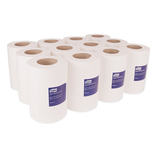 Image of TorkÂ® Advanced Soft Mini Centerfeed Hand Towel, 2-Ply, 8.3 x 11.8, 266/Roll, 12 Rolls/Carton