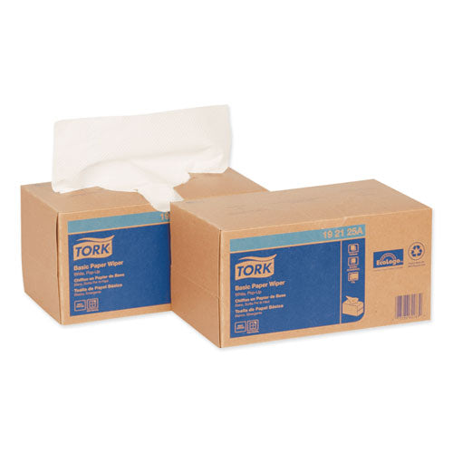Image of Tork® 192125A Multipurpose Paper Wiper, 2-Ply, 9 x 10.25, White, 110/Box, 18 Boxes/Carton