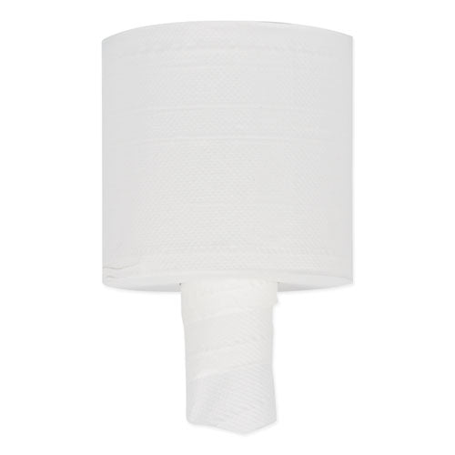 Image of Tork® RC530 Centerfeed Hand Towel, 2-Ply, 7.6 X 11.75, White, 530/roll, 6 Roll/carton