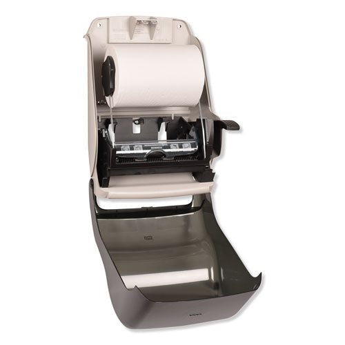 Image of Tork® 84TR Hand Towel Roll Dispenser, 12.94 X 9.25 X 15.5, Smoke