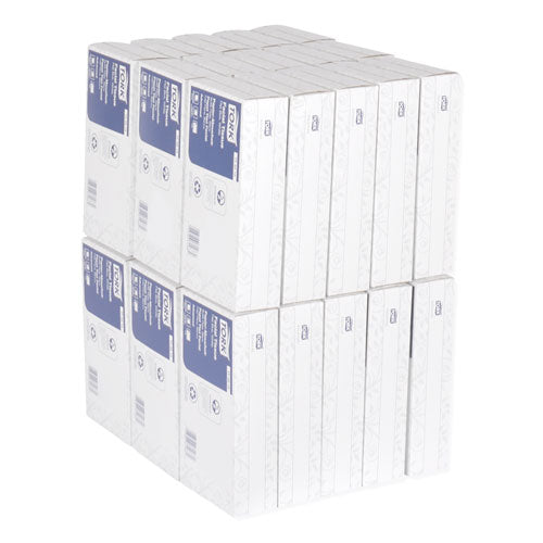 Image of Tork® TF6810 Advanced Facial Tissue, Flat Box, 2-Ply, White, 100 Sheets/Box, 30 Boxes/Carton