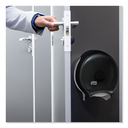 Image of Tork® 66TR Jumbo Bath Tissue Dispenser, 10.63 X 5.75 X 12, Smoke