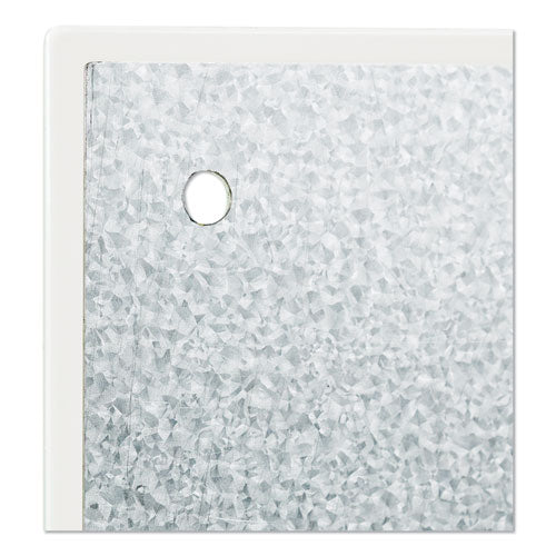 Image of U Brands 3974U00-01 Magnetic Glass Dry Erase Board Value Pack, 72" x 48" (Actual Size: 70" x 47"), Frosted White Surface