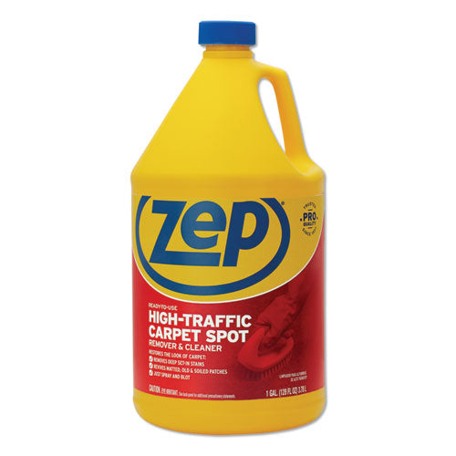 Image of Zep Commercial® ZUHTC128 High Traffic Carpet Cleaner, 128 Oz Bottle