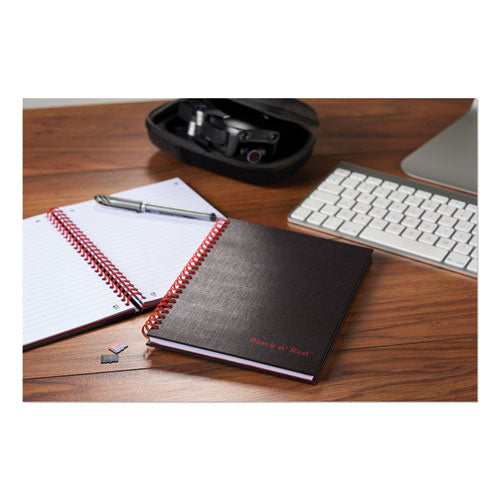 Image of Black n' Red K67030 Hardcover Twinwire Notebooks, SCRIBZEE Compatible, 1-Subject, Wide/Legal Rule, Black/Red Cover, (70) 11 x 8.5 Sheets