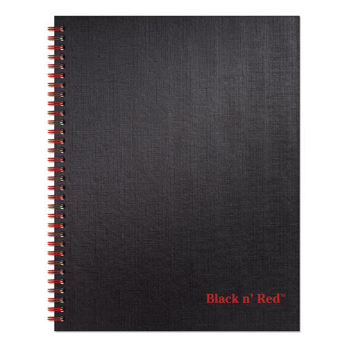 Image of Black n' Red K67030 Hardcover Twinwire Notebooks, SCRIBZEE Compatible, 1-Subject, Wide/Legal Rule, Black/Red Cover, (70) 11 x 8.5 Sheets