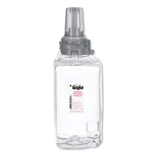 Image of GOJO® 8811-03 Clear and Mild Foam Handwash Refill, For ADX-12 Dispenser, Fragrance-Free, 1,250 mL, 3/Carton