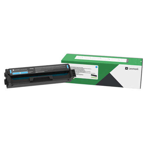 Image of Lexmark C3210C0 C3210c0 Return Program Toner, 1,500 Page-Yield, Cyan