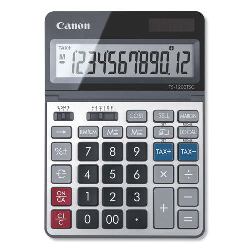Image of Canon® 2468C001 Ts-1200tsc Desktop Calculator, 12-Digit Lcd