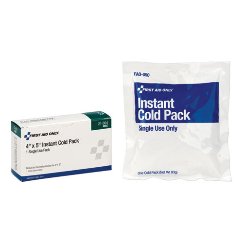 Image of First Aid Only 21-004-001 Instant Cold Compress, 1.25 x 2.13