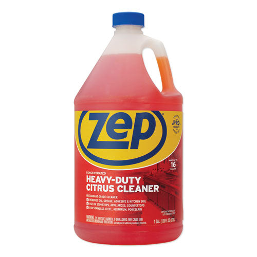 Image of Zep Commercial® 1046806 Cleaner And Degreaser, Citrus Scent, 1 Gal Bottle