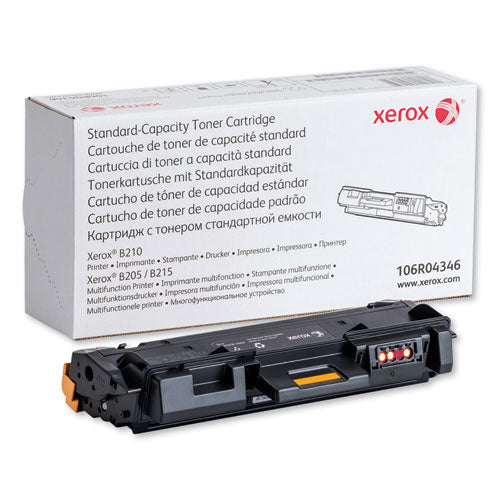 Image of Xerox® 106R04346 106r04346 Toner, 1,500 Page-Yield, Black