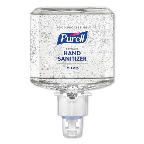 Image of PURELL® 5061-02 Advanced E3-Rated Instant Hand Sanitizer Gel, 1,200 mL Refill, Fragrance-Free, For ES4 Dispensers, 2/Carton