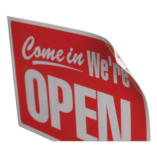 Image of VELCRO® Brand 91302 Sticky-Back Fasteners, Removable Adhesive, 0.63" Dia, Clear, 75/pack