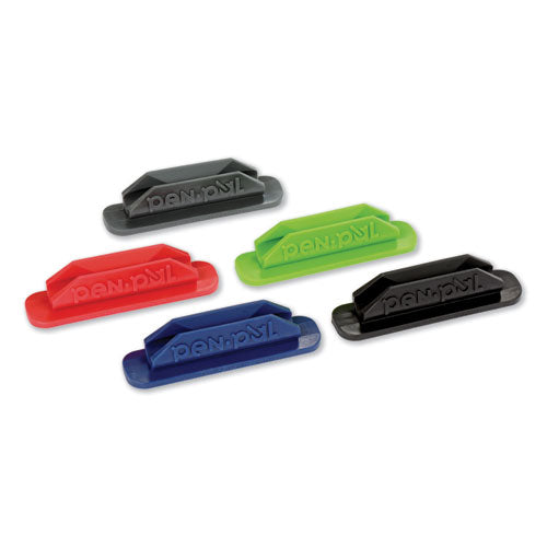 Image of TOPS PENPAL-1 Pen Pal Pen Holder, 2.63" Long, Randomly Assorted Colors