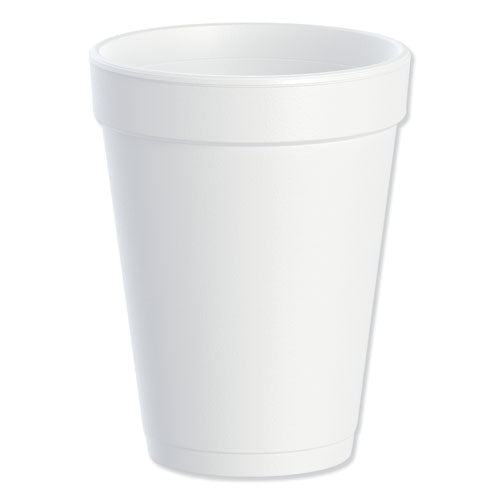 Image of Dart® 14J16 Foam Drink Cups, 14 Oz, White, 1,000/carton