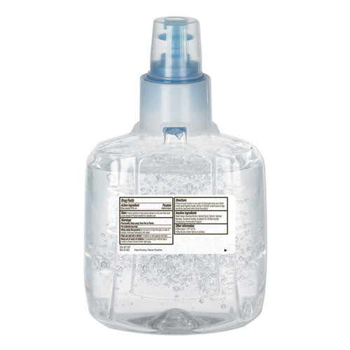 Image of PURELL® 1903-02 Advanced Hand Sanitizer Green Certified Gel Refill, For LTX-12 Dispensers, 1,200 mL, Fragrance-Free, 2/Carton