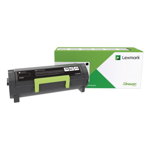 Image of Lexmark 56F1H0E 56f1h0e High-Yield Toner, 15,000 Page-Yield, Black