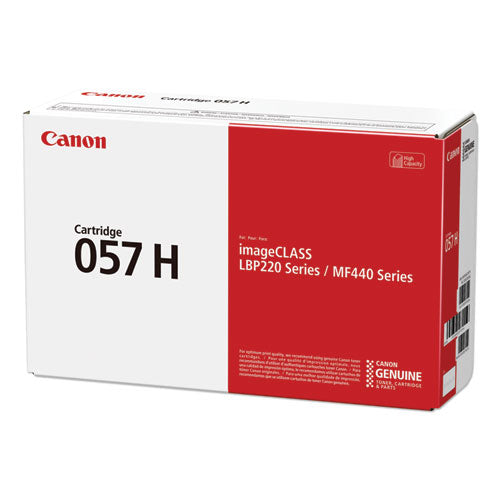 Image of Canon® 3010C001 3010c001 (crg-057h) High-Yield Toner, 10,000 Page-Yield, Black