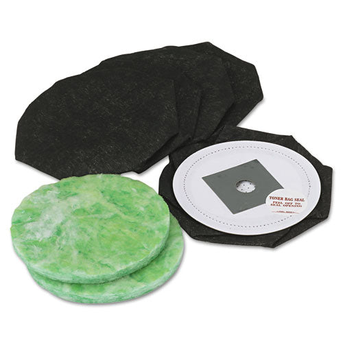 Image of DataVac® 120-024101 Disposable Toner Replacement Bags/Filters for Pro Data-Vac Cleaning Systems, 5/Pack