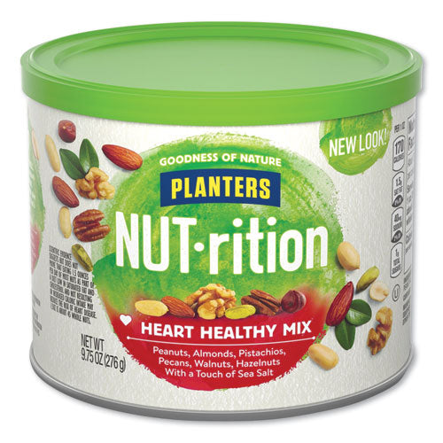 Image of Planters® GEN05957 Nut-Rition Heart Healthy Mix, 9.75 Oz Can