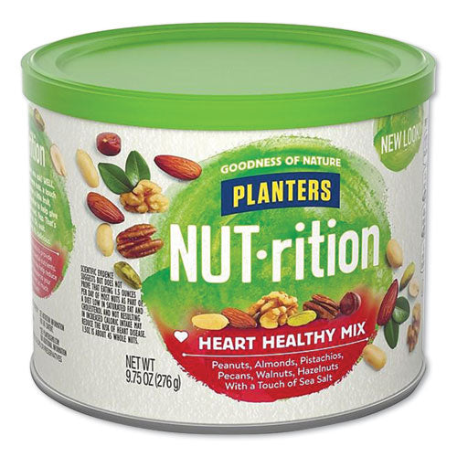Image of Planters® GEN05957 Nut-Rition Heart Healthy Mix, 9.75 Oz Can