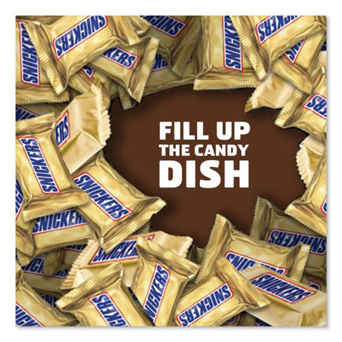 Image of Snickers® MMM01502 Minis Size Chocolate Bars, Milk Chocolate, 4.4 Oz Pack, 12 Packs/carton