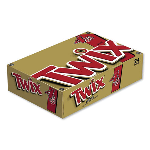 Image of Twix® MMM35387 Sharing Size Chocolate Cookie Bar, 3.02 Oz, 24/box