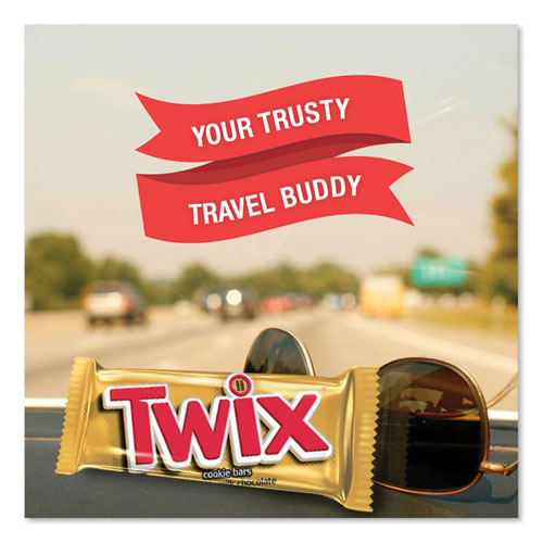 Image of Twix® MMM35387 Sharing Size Chocolate Cookie Bar, 3.02 Oz, 24/box