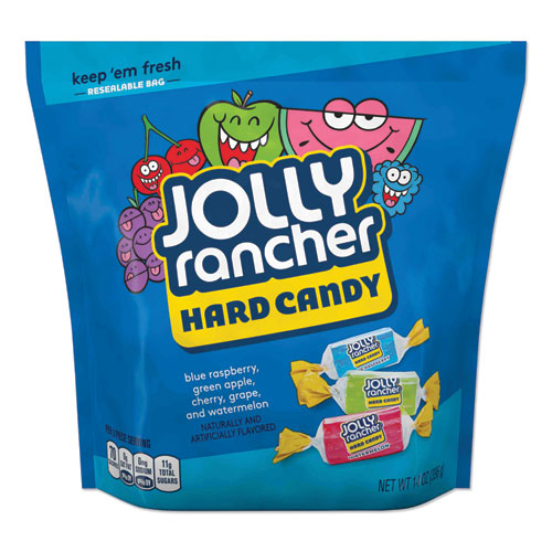 Image of Jolly Rancher® HEC55686 Original Hard Candy, Assorted, Individually Wrapped, 14 Oz