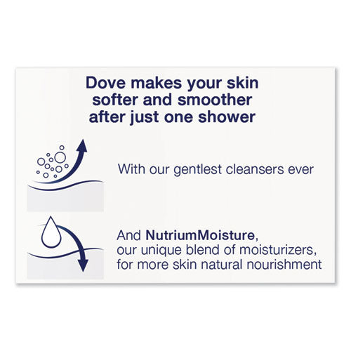 Image of DoveÂ® White Beauty Bar, Light Scent, 2.6 Oz, 36/carton