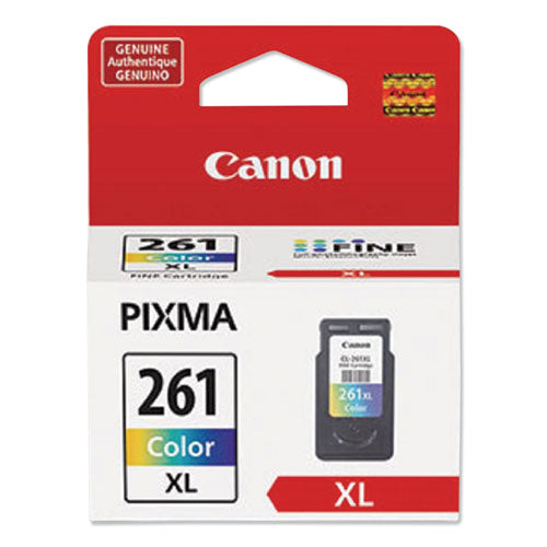 Image of Canon® 3724C001 3724c001 (cl-261xl) High-Yield Ink, Color