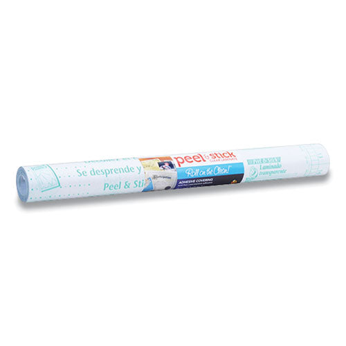 Image of Duck® 1115016 Peel-And-Stick Clear Laminate Roll, 5.91 Mil, 18" X 8 Yd, Matte Clear