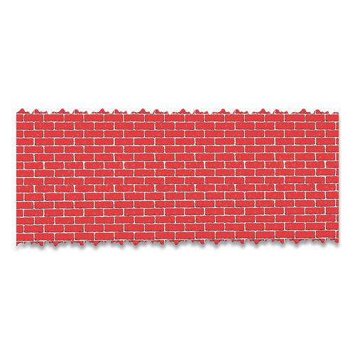 Image of Pacon® P0012511 Corobuff Corrugated Paper Roll, 48" X 25 Ft, Holiday Brick