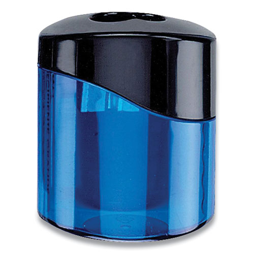 Image of Staedtler® 512300BKA6 Manual Pencil Sharpener, 2 X 2.75, Randomly Assorted Colors