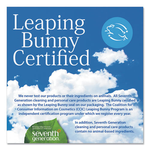 Image of Seventh Generation® 22833EA Natural Liquid Fabric Softener, Free And Clear/unscented 32 Oz Bottle