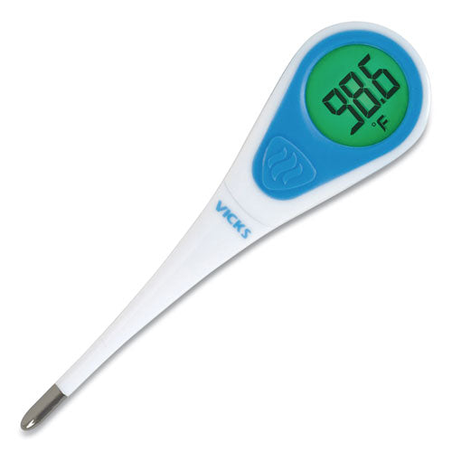 Image of Vicks® V912US SPEEDREAD DIGITAL THERMOMETER WITH FEVER INSIGHT, WHITE/BLUE