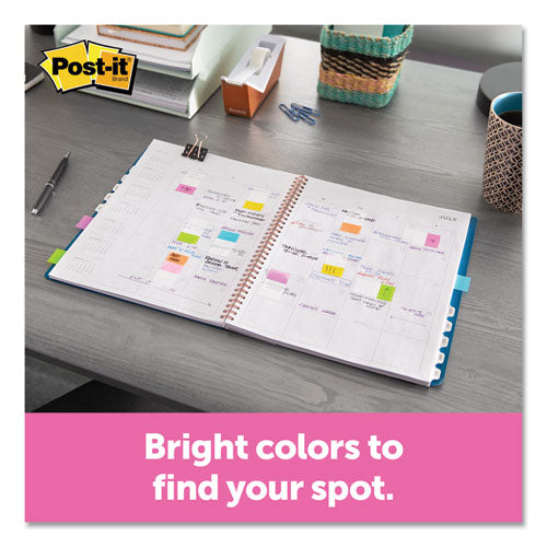 Image of Post-it® Flags 680-EG-ALT Page Flags In Portable Dispenser, Assorted Brights, 60 Flags/pack