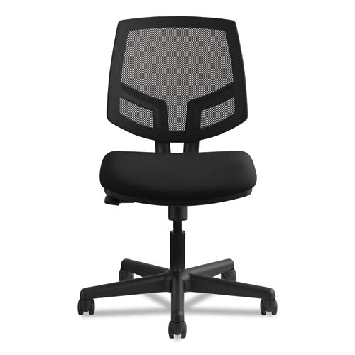Image of HON® H5713.GA10.T Volt Series Mesh Back Task Chair With Synchro-Tilt, Supports Up To 250 Lb, 17.75" To 21.88" Seat Height, Black