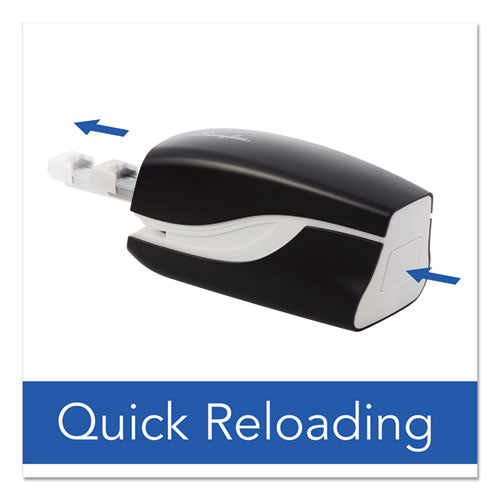 Image of Swingline® S7042132A Breeze Automatic Stapler, 20-Sheet Capacity, Black