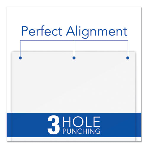 Image of Swingline® A7074520 20-Sheet Optima 20 Electric Punch, Three-Hole, 9/32" Holes, Silver/black