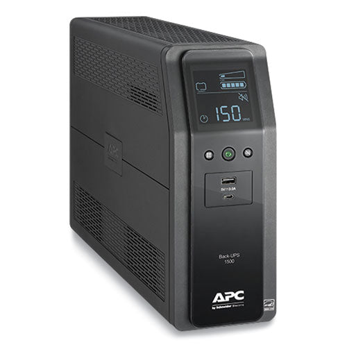 Image of APC® BN1500M2 BN1500M2 Back-UPS PRO BN Series Battery Backup System, 10 Outlets, 1,500 VA, 1,080 J