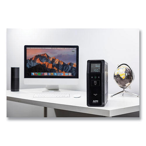 Image of APC® BN1500M2 BN1500M2 Back-UPS PRO BN Series Battery Backup System, 10 Outlets, 1,500 VA, 1,080 J