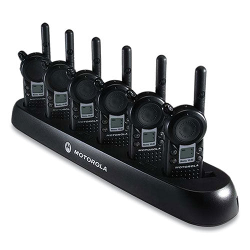 Image of Motorola® 56531 Multi-Unit Charging Station For Cls-Series Two-Way Radios, Black